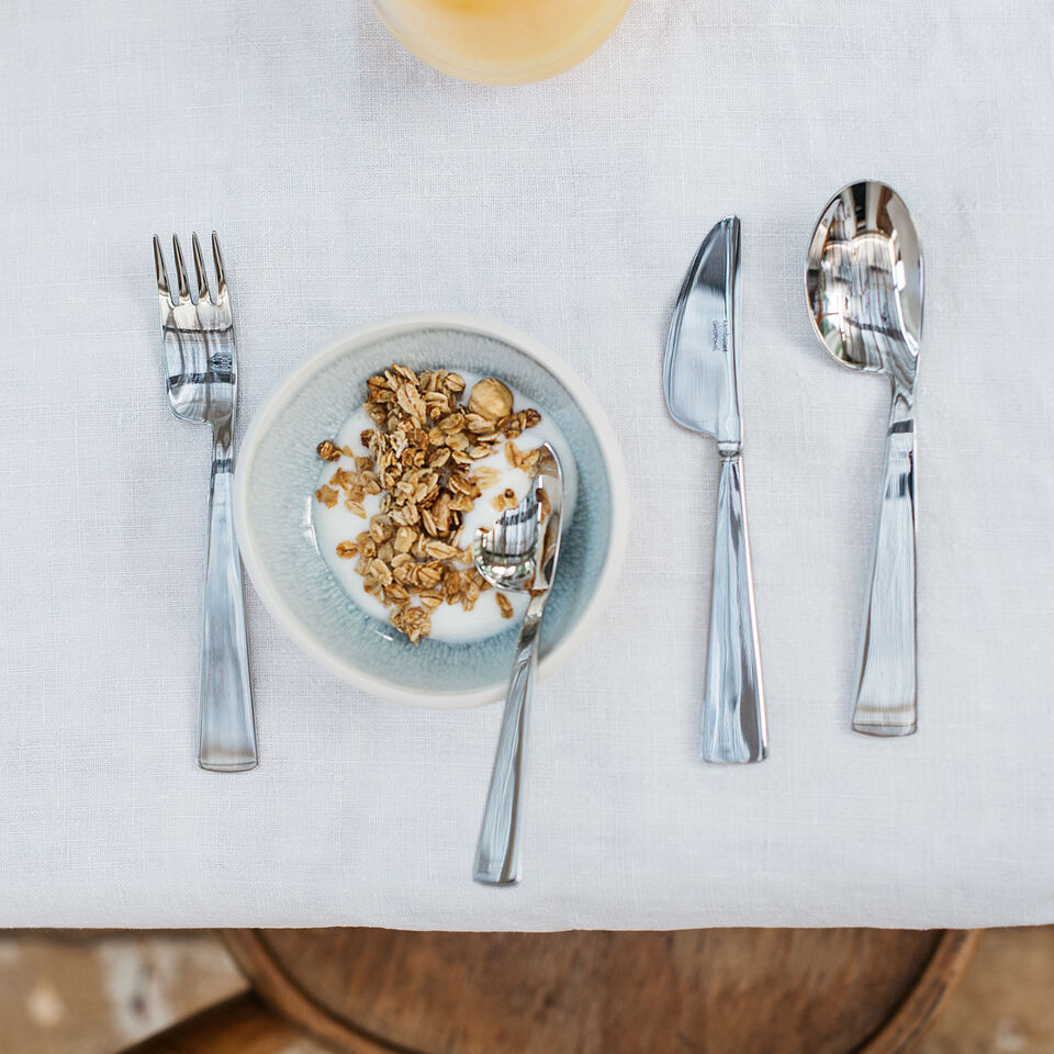 Stainless steel cutlery 24 pieces set Gio PontiConca collection