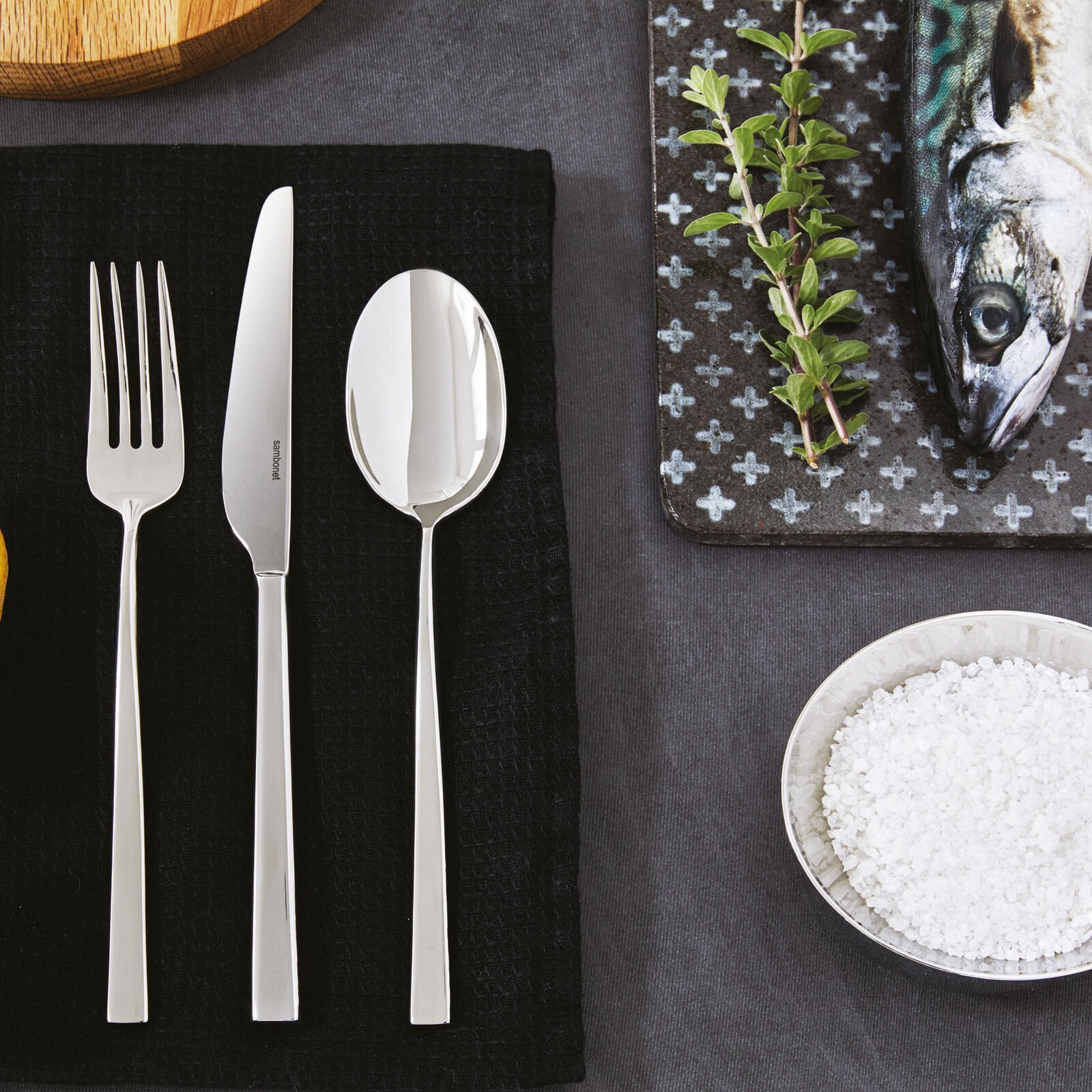 Cutlery place setting, 5 pieces  image number null