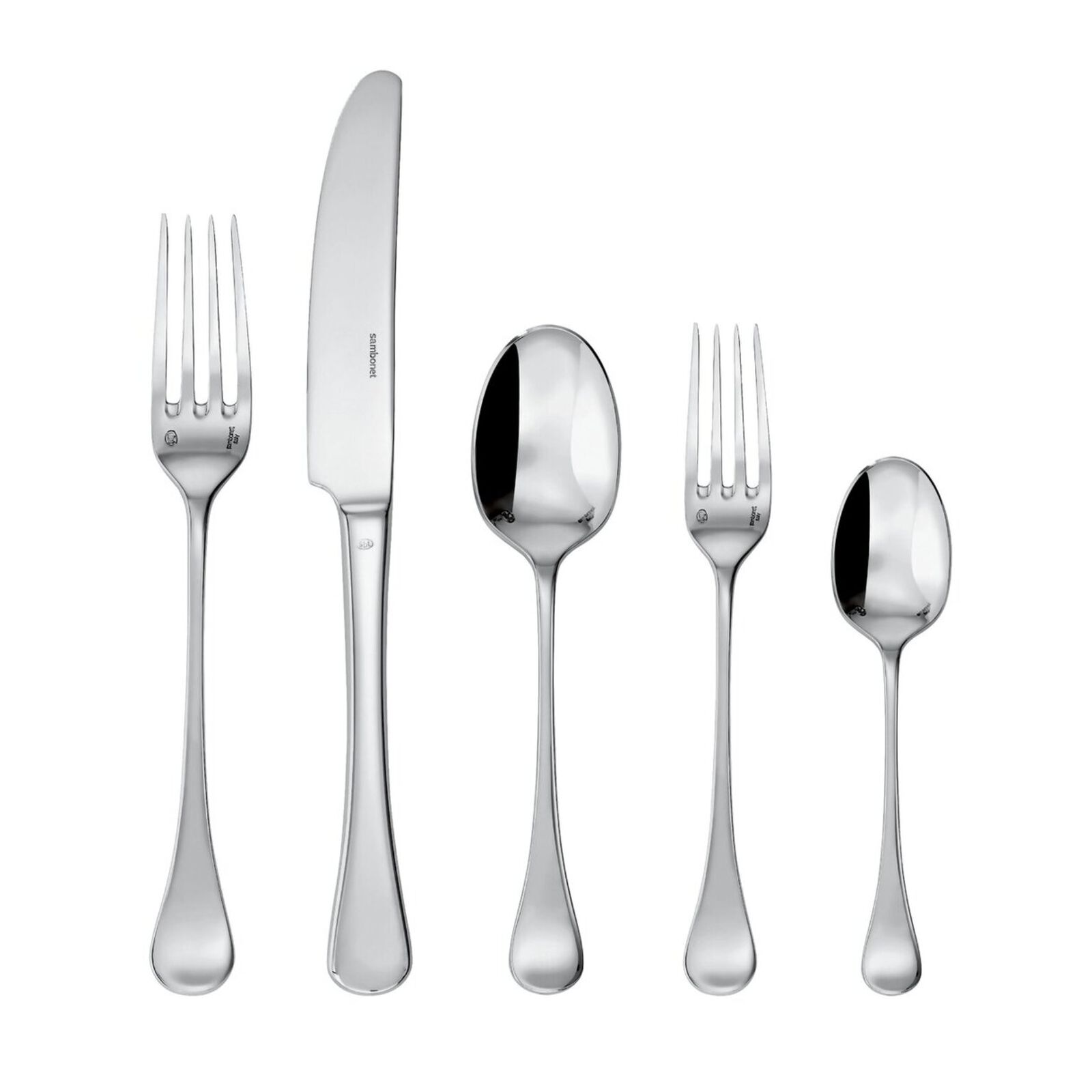 Flatware place setting, 5 pieces  image number null