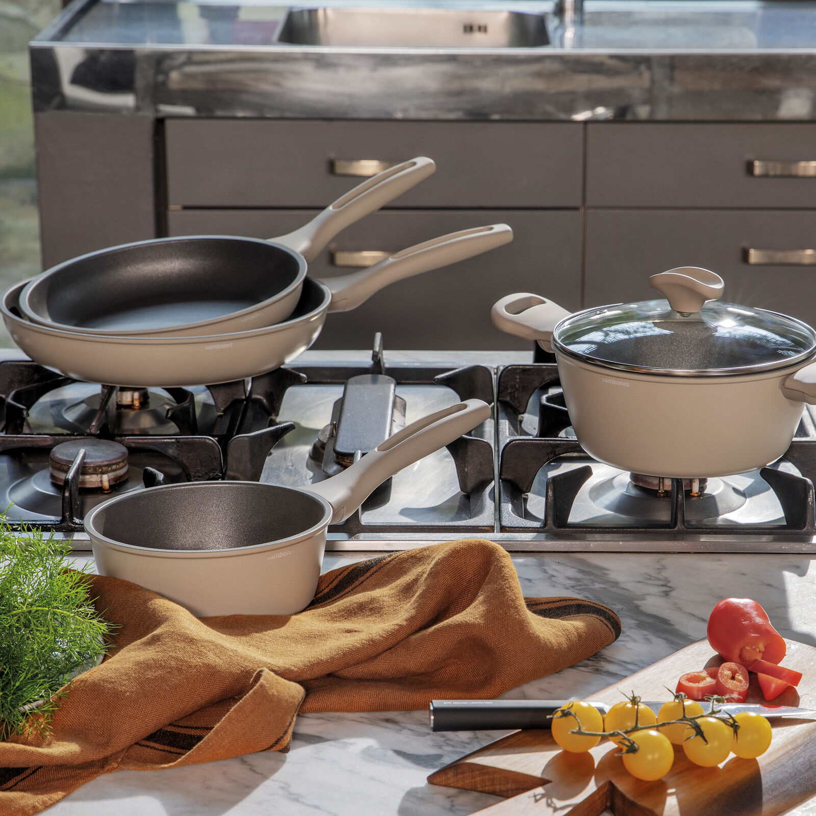 Cookware set 5 pieces  image number null