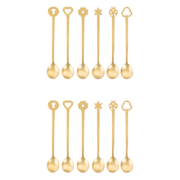 12 party spoons set  image number 0