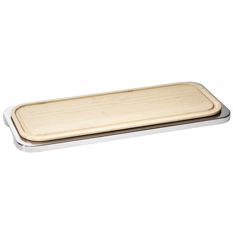 Tray with cutting board 