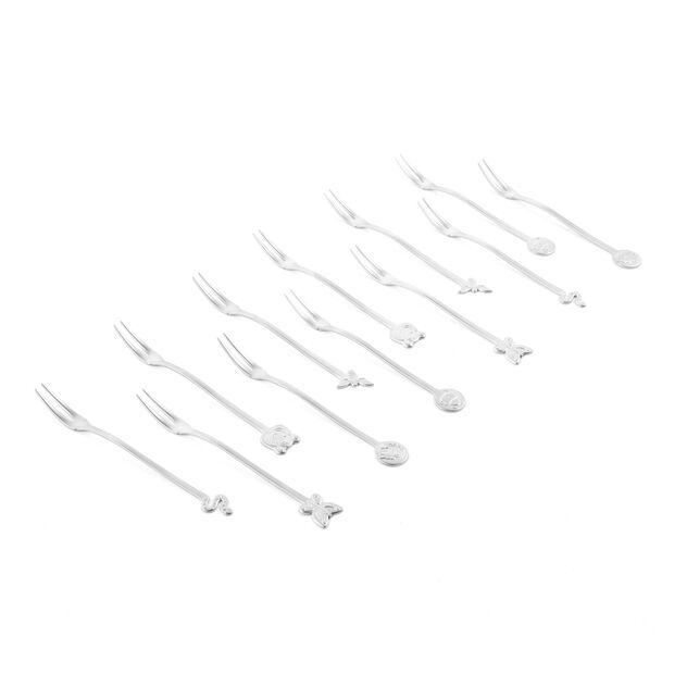 12 party forks set  image number 1