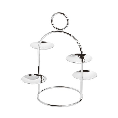 Pastry stand with dishes