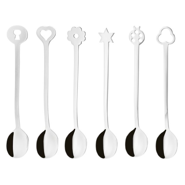 6 party spoons set  image number 0