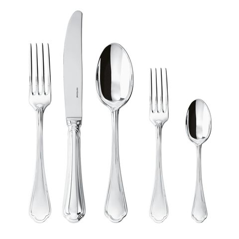 Cutlery place setting, 5 pieces, Hollow Handle Orfèvre