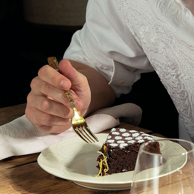 6 cake forks set  image number 1