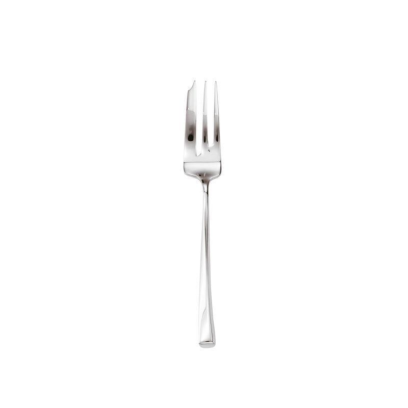 Cake Fork, Pastry Fork, Knife Edge Fork - Pearl White Disposable Fork, 3 Prong, 1 Prong with A Knife Edge - Perfect for Serving Cakes - 4 - Plastic