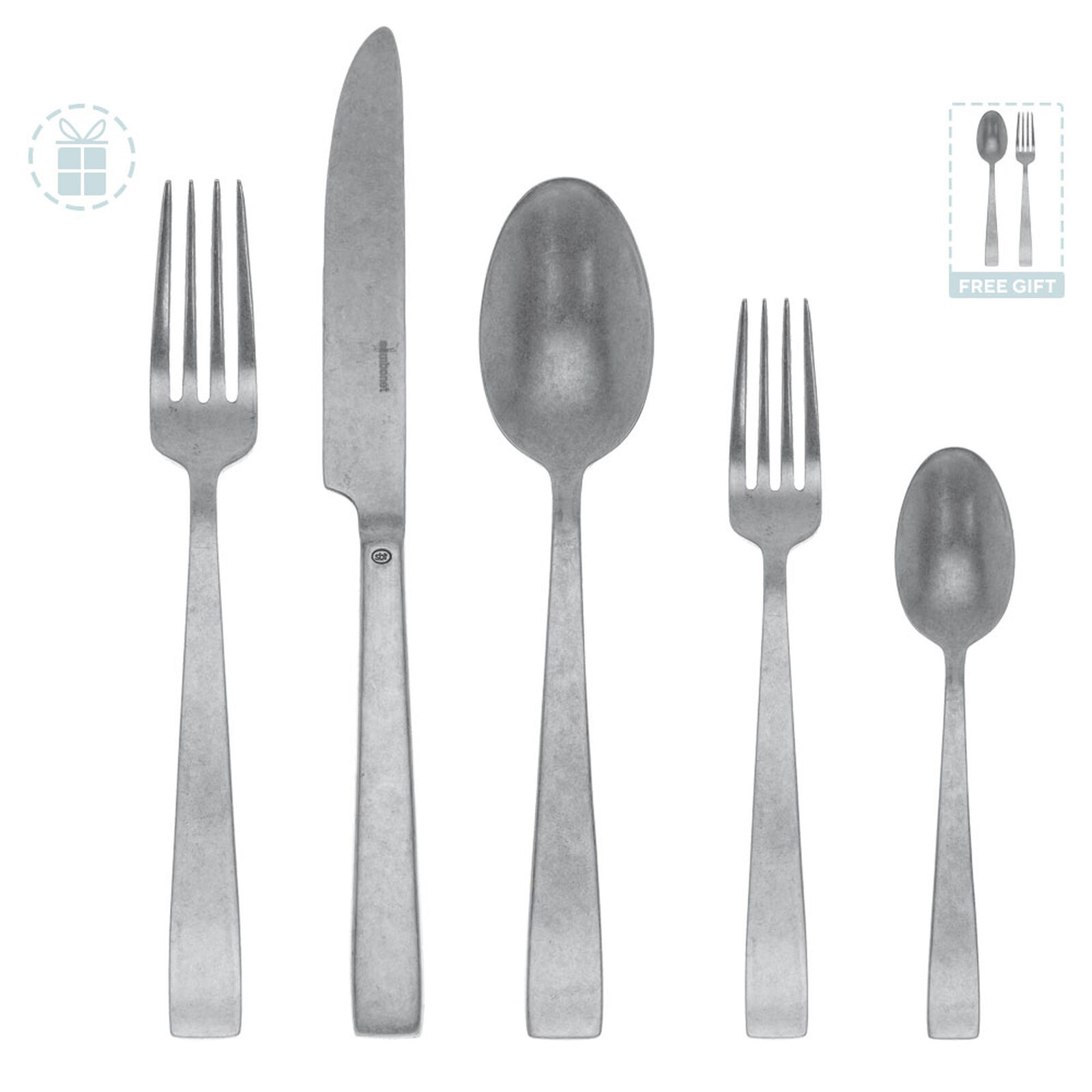 Flatware place setting, 5 pieces  image number null