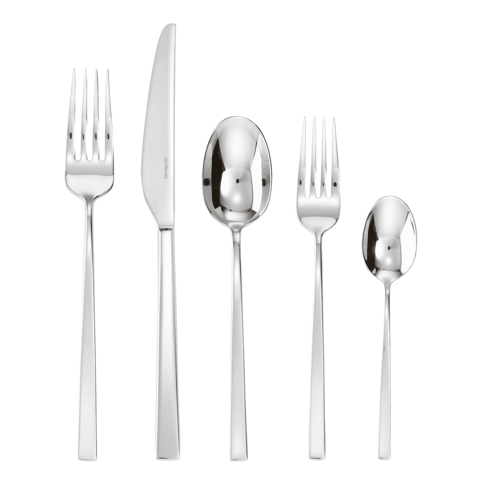 Flatware place setting, 5 pieces  image number null