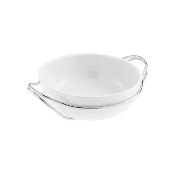 Spaghetti dish with holder  image number 0
