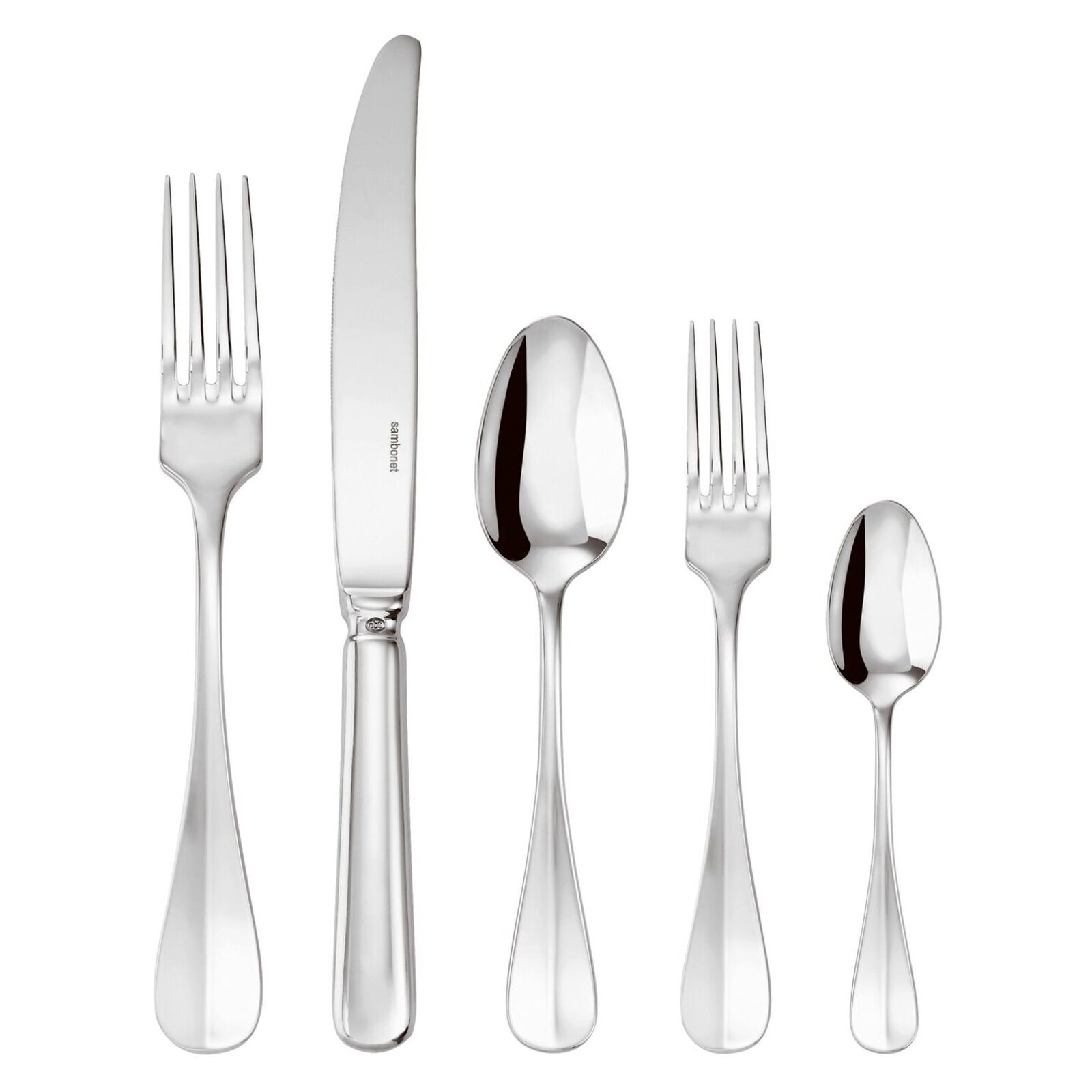 Flatware place setting, 5 pieces  image number null