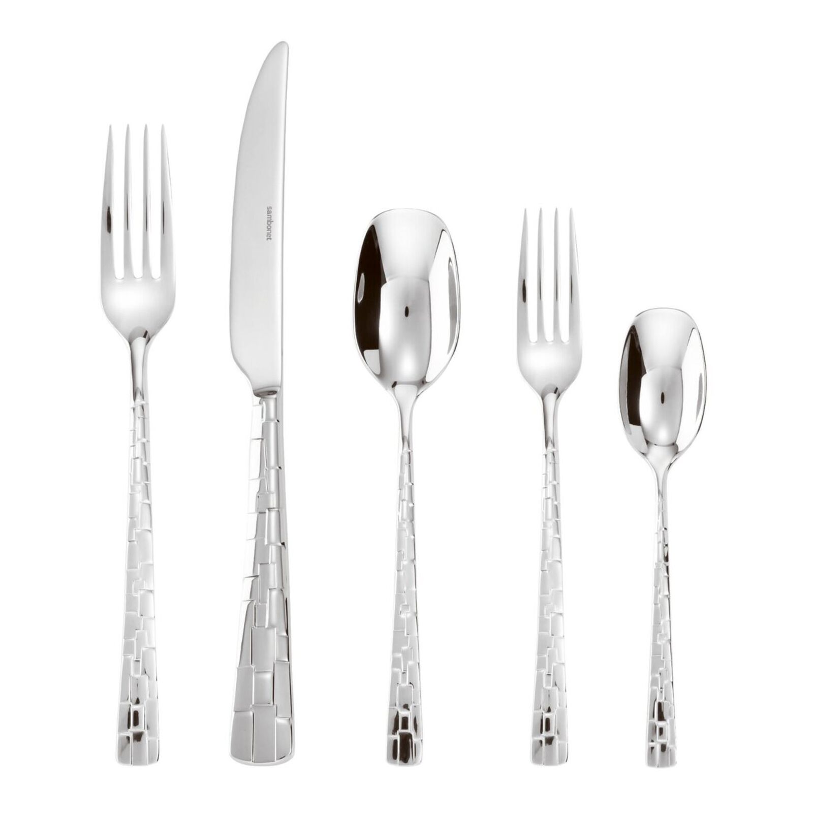 Flatware place setting, 5 pieces  image number null