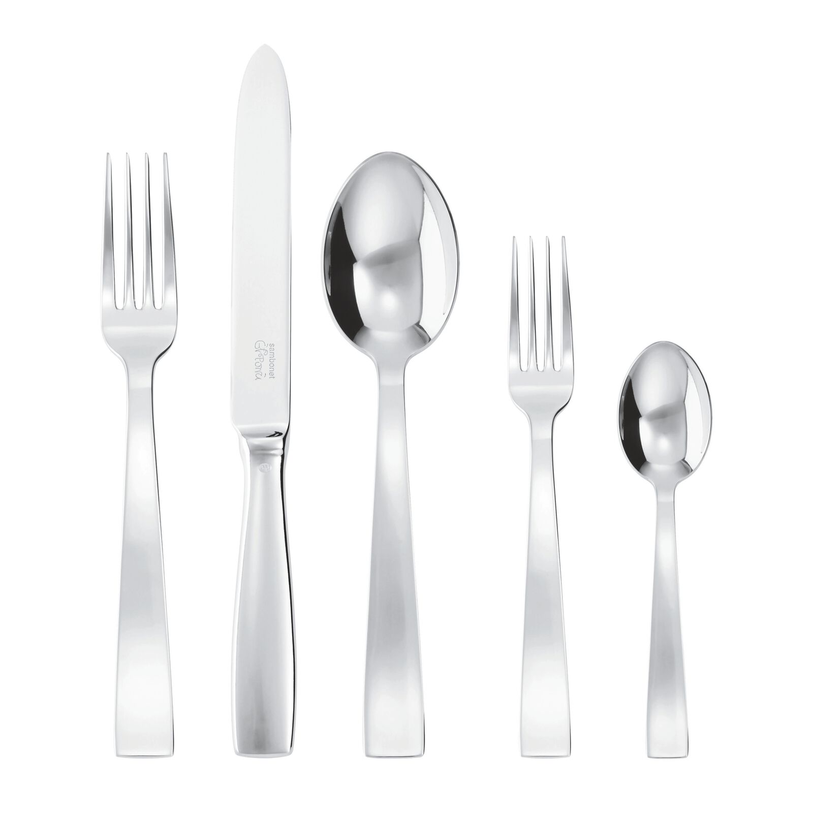 Flatware place setting, 5 pieces, Hollow Handle Orfèvre image number null