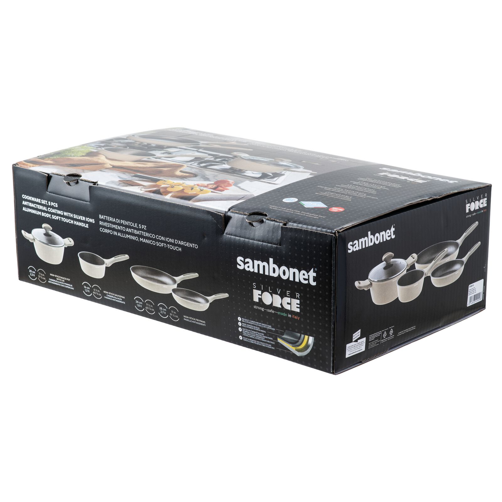 Cookware set 5 pieces  image number null