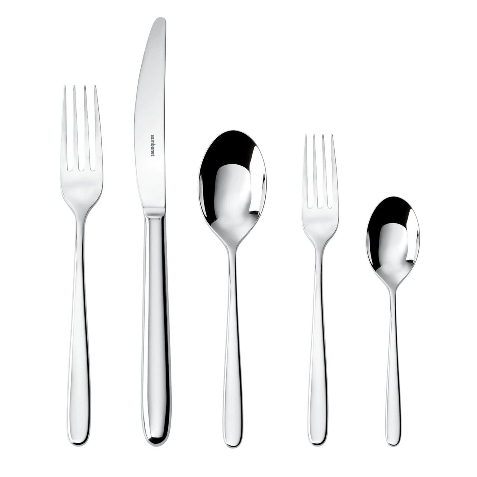Flatware place setting, 5 pieces  image number null