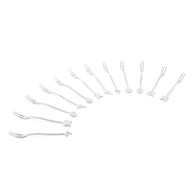 12 party forks set  image number 2