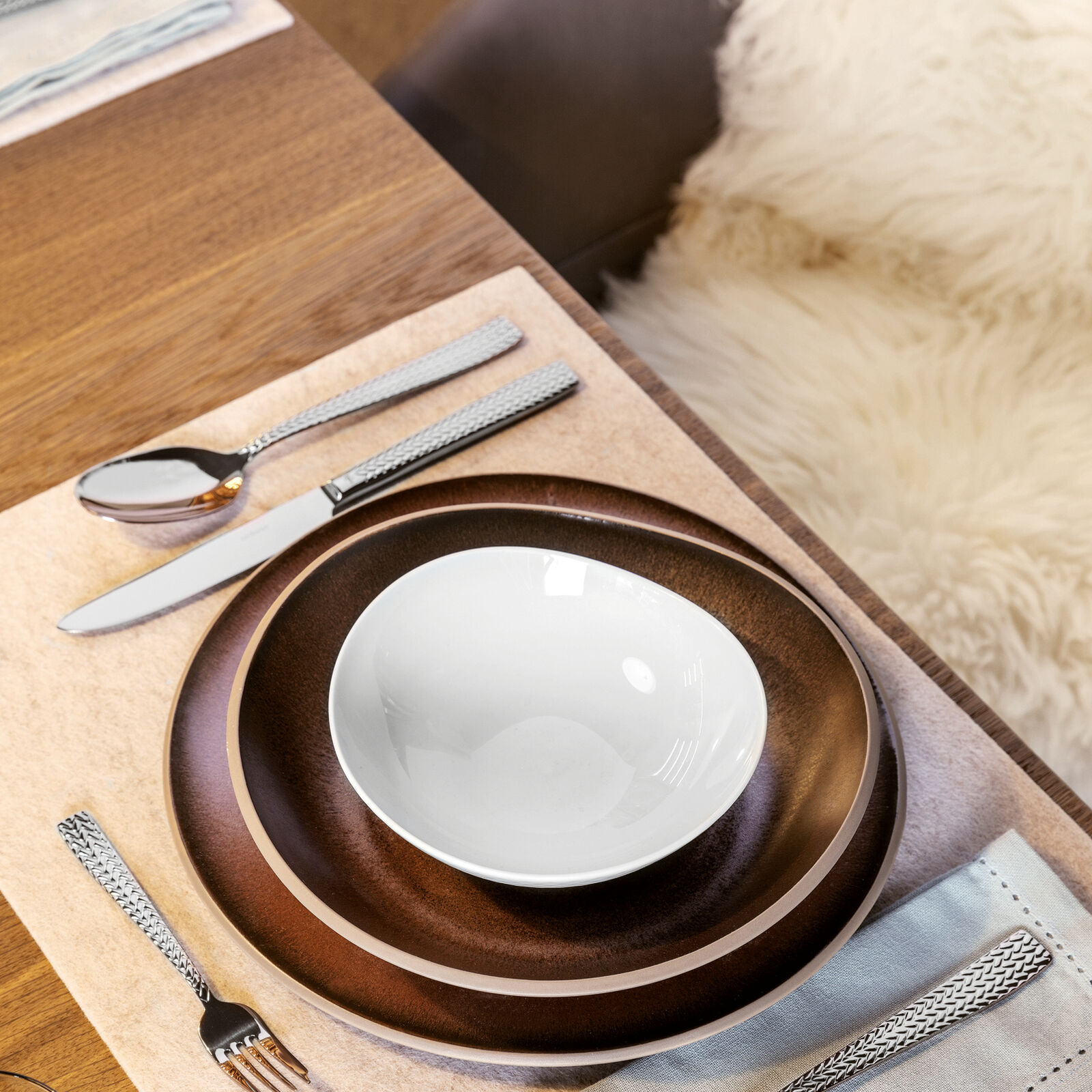 Flatware place setting, 5 pieces  image number null