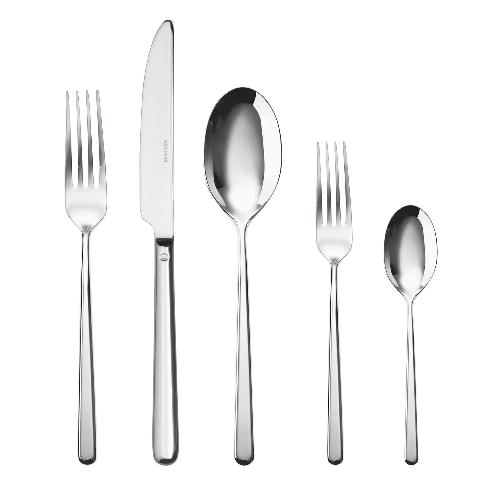 Flatware place setting, 5 pieces  image number null