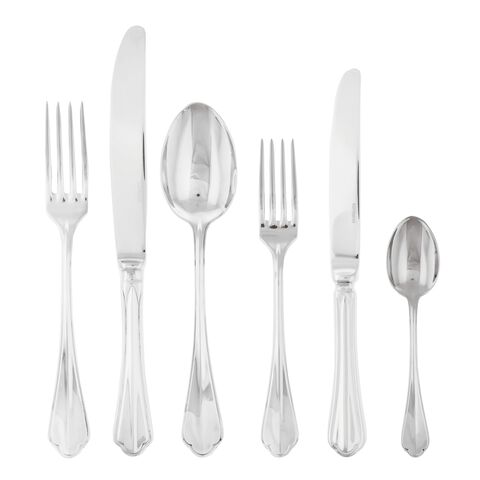 Cutlery place setting, 6 pieces 