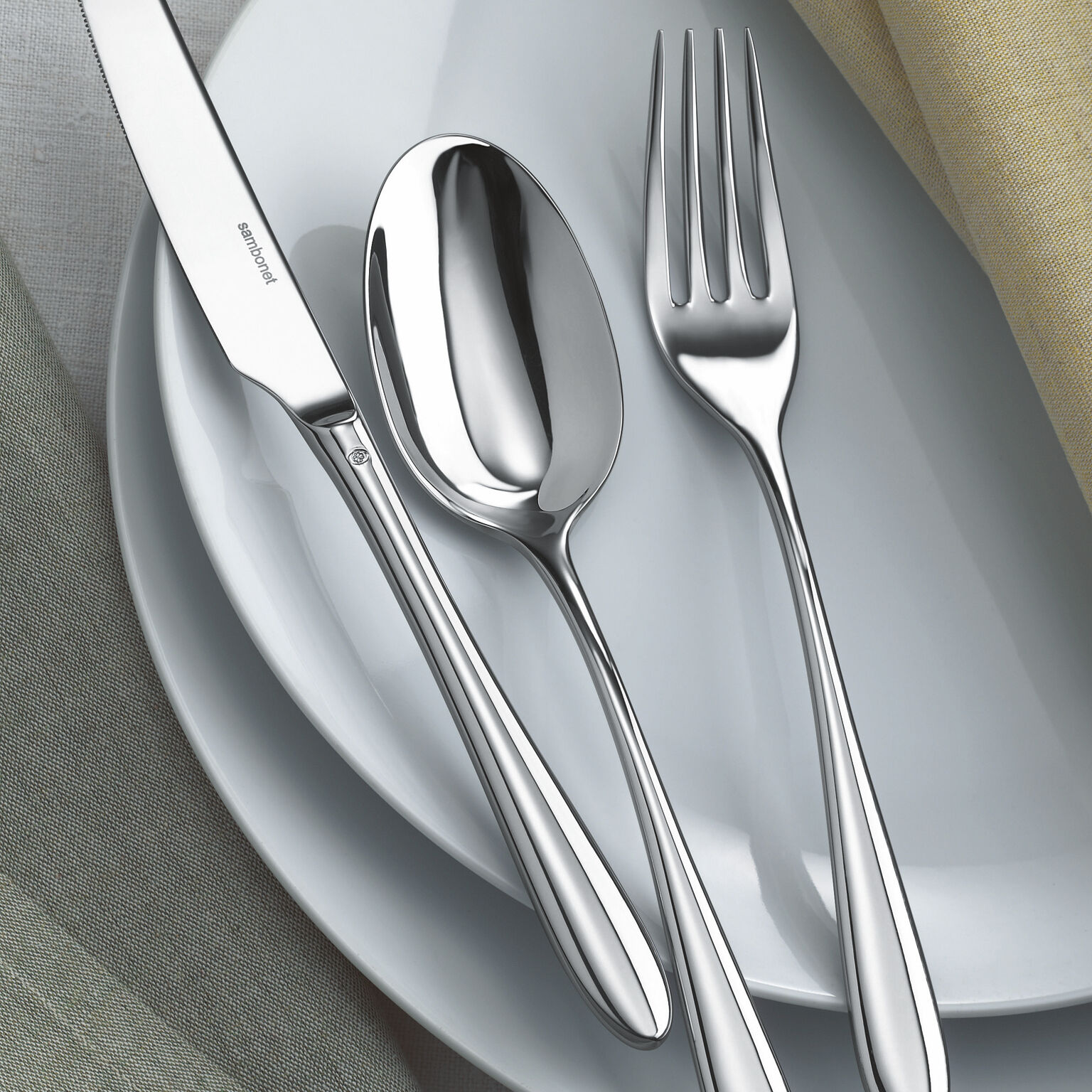 Sambonet・Solingen アンティークカトラリーセット Amazon.com | Sambonet Taste 52553-81 Monoblock Cutlery Set (24