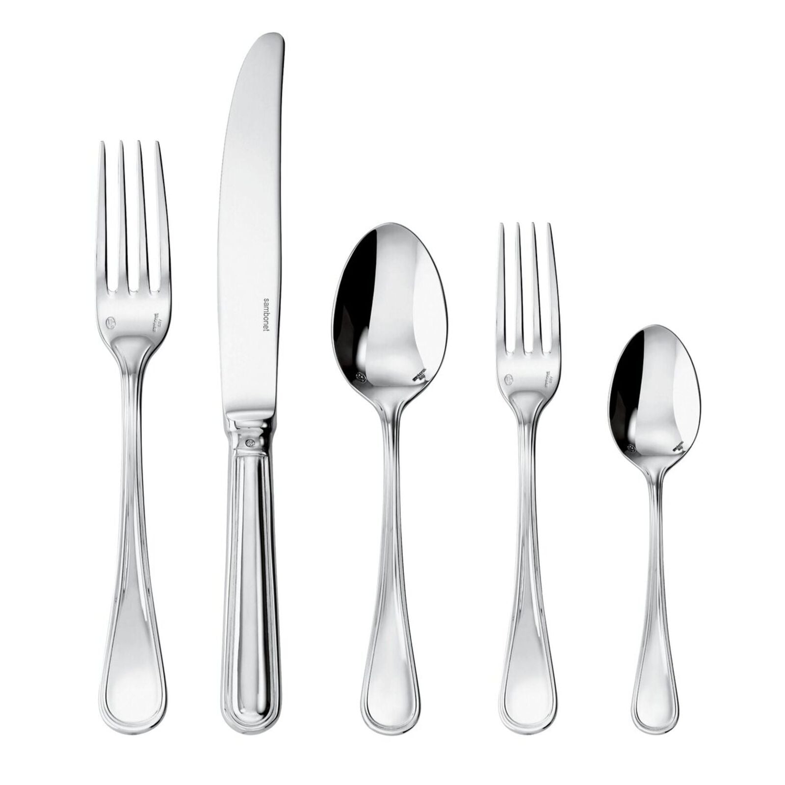 Flatware place setting, 5 pieces  image number null