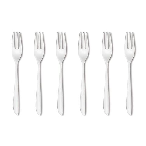 6 cake forks set 
