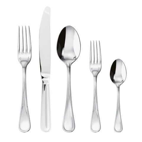 Cutlery place setting, 5 pieces, Hollow Handle Orfèvre