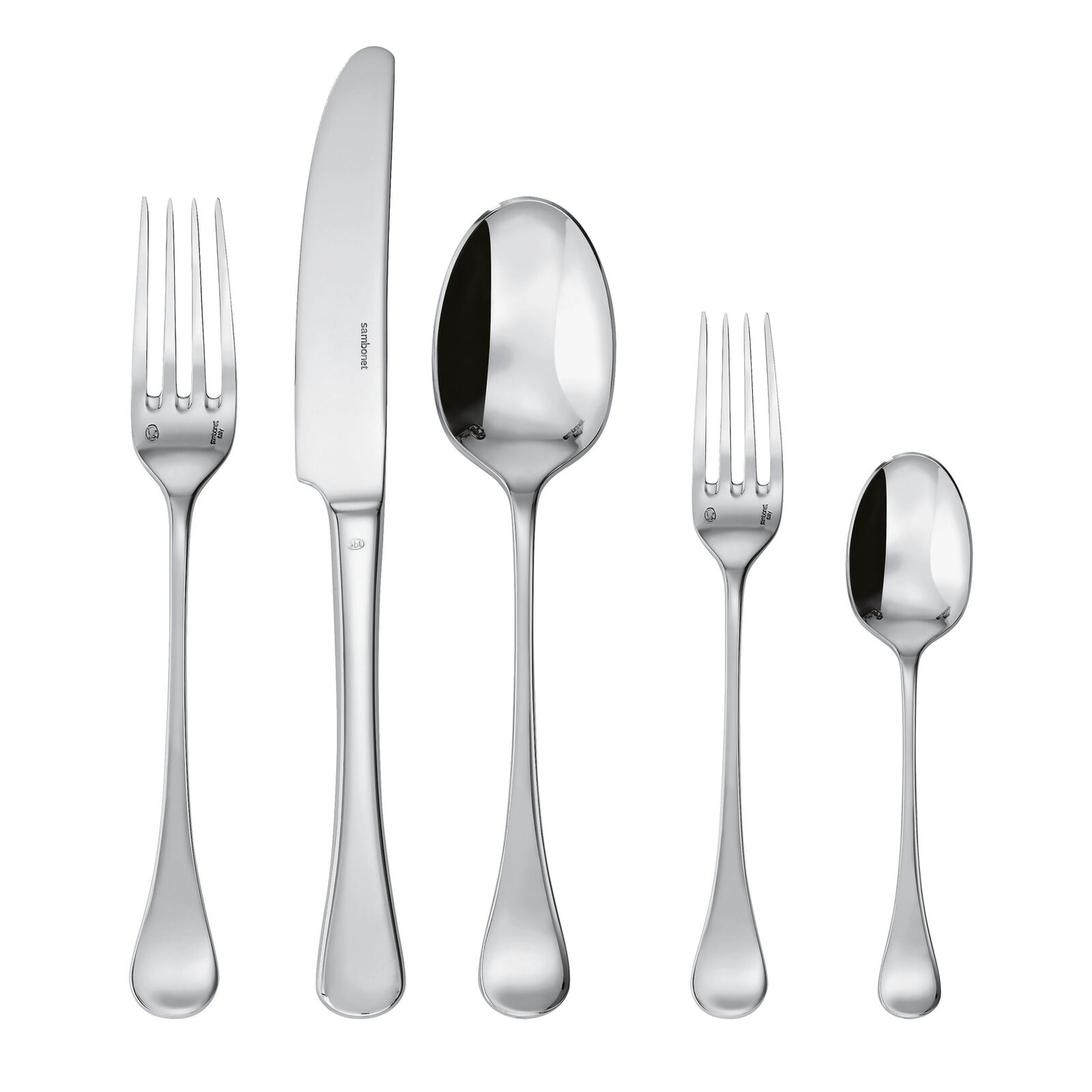 Flatware place setting, 5 pieces  image number null