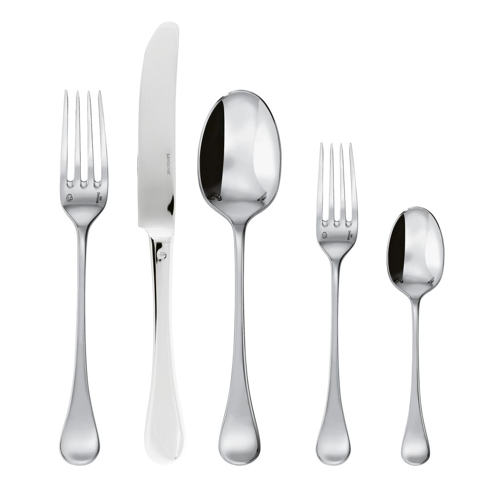 Flatware place setting, 5 pieces, Hollow Handle Orfèvre image number 0