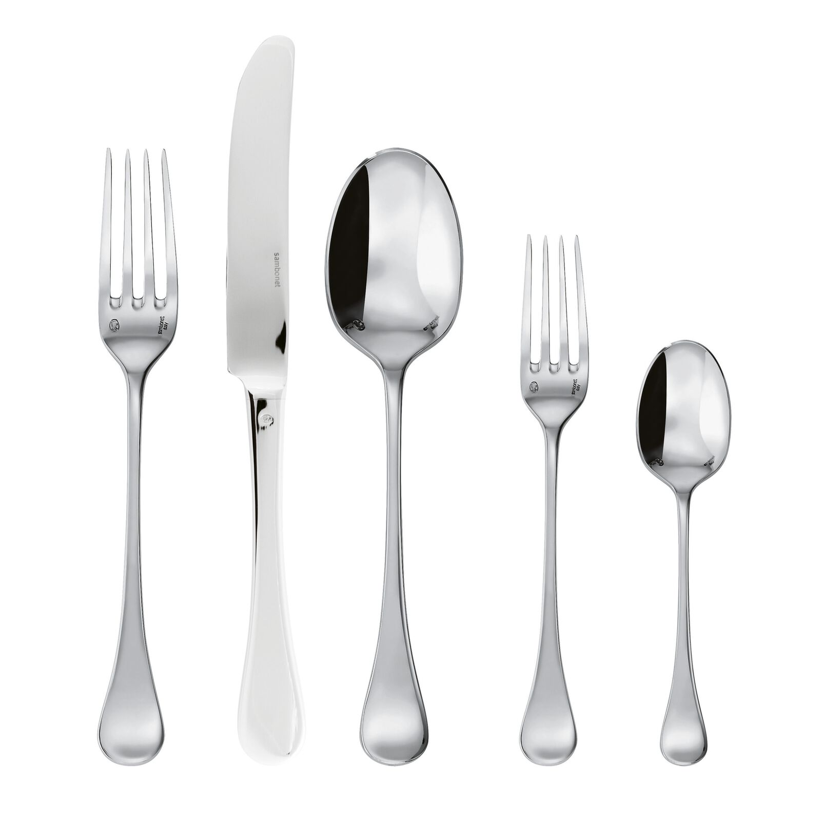 Flatware place setting, 5 pieces, Hollow Handle Orfèvre image number null