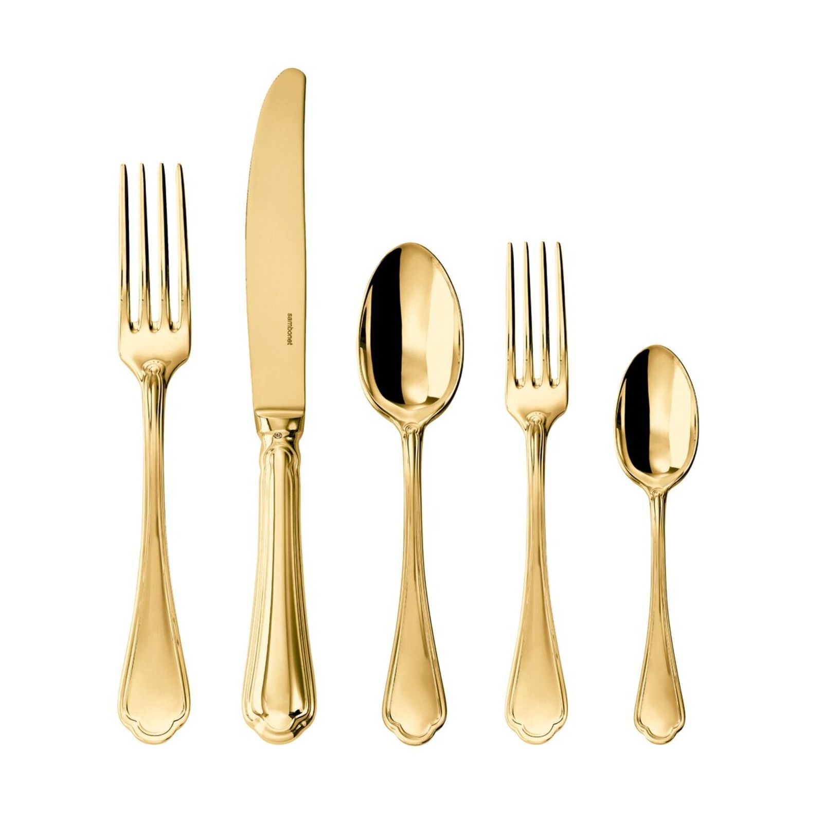 Flatware place setting, 5 pieces  image number null