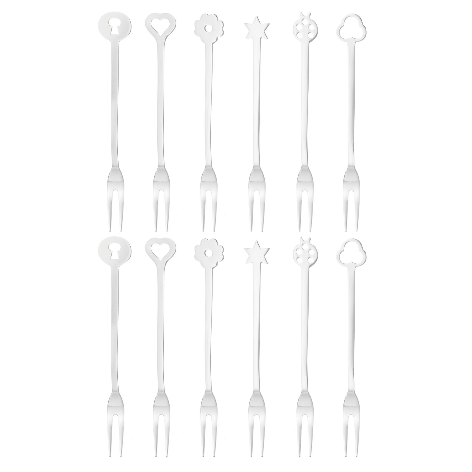 12 party forks set  image number null