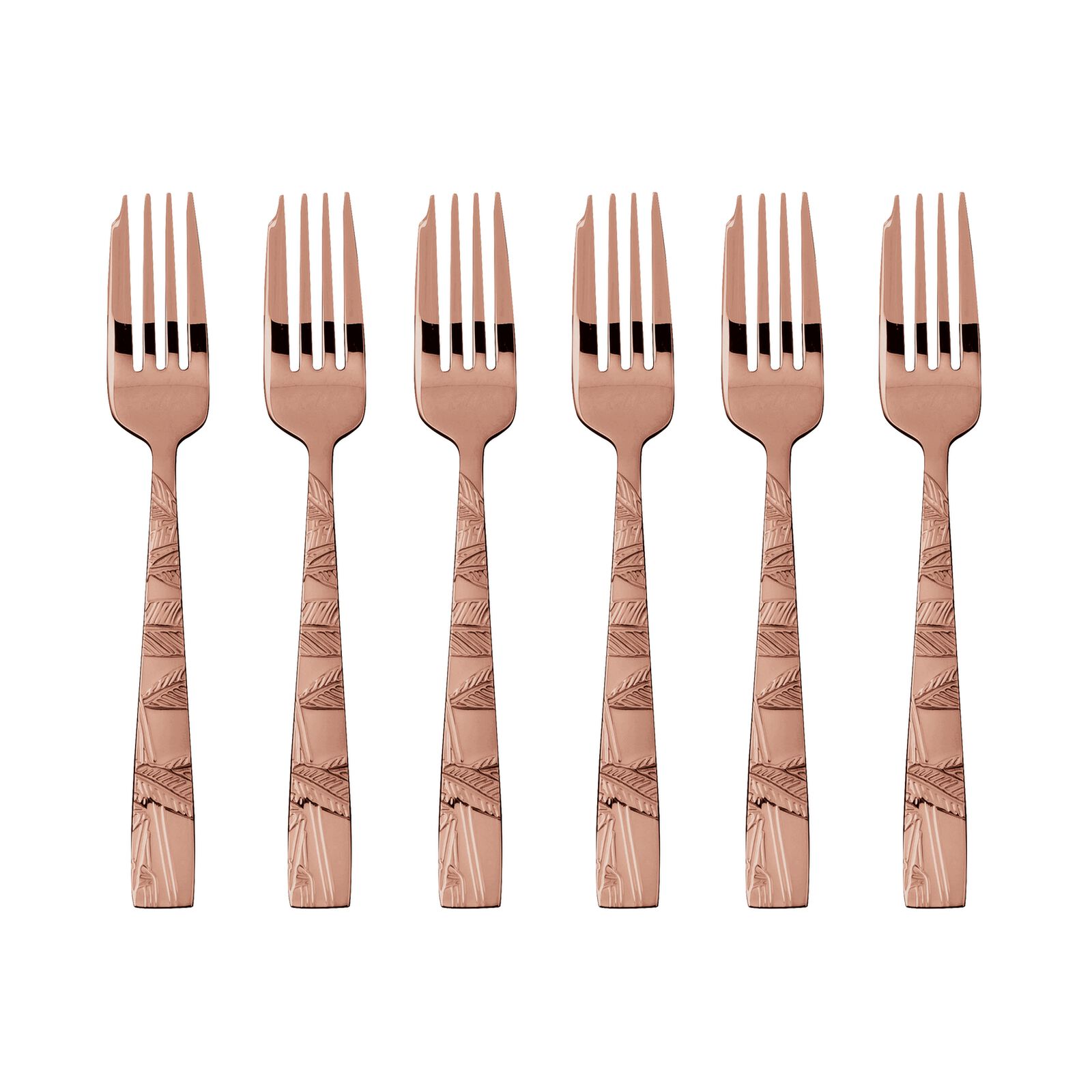6 cake forks set  image number null