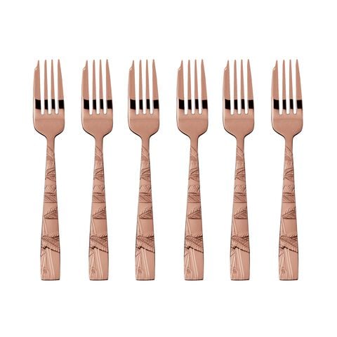 6 cake forks set 