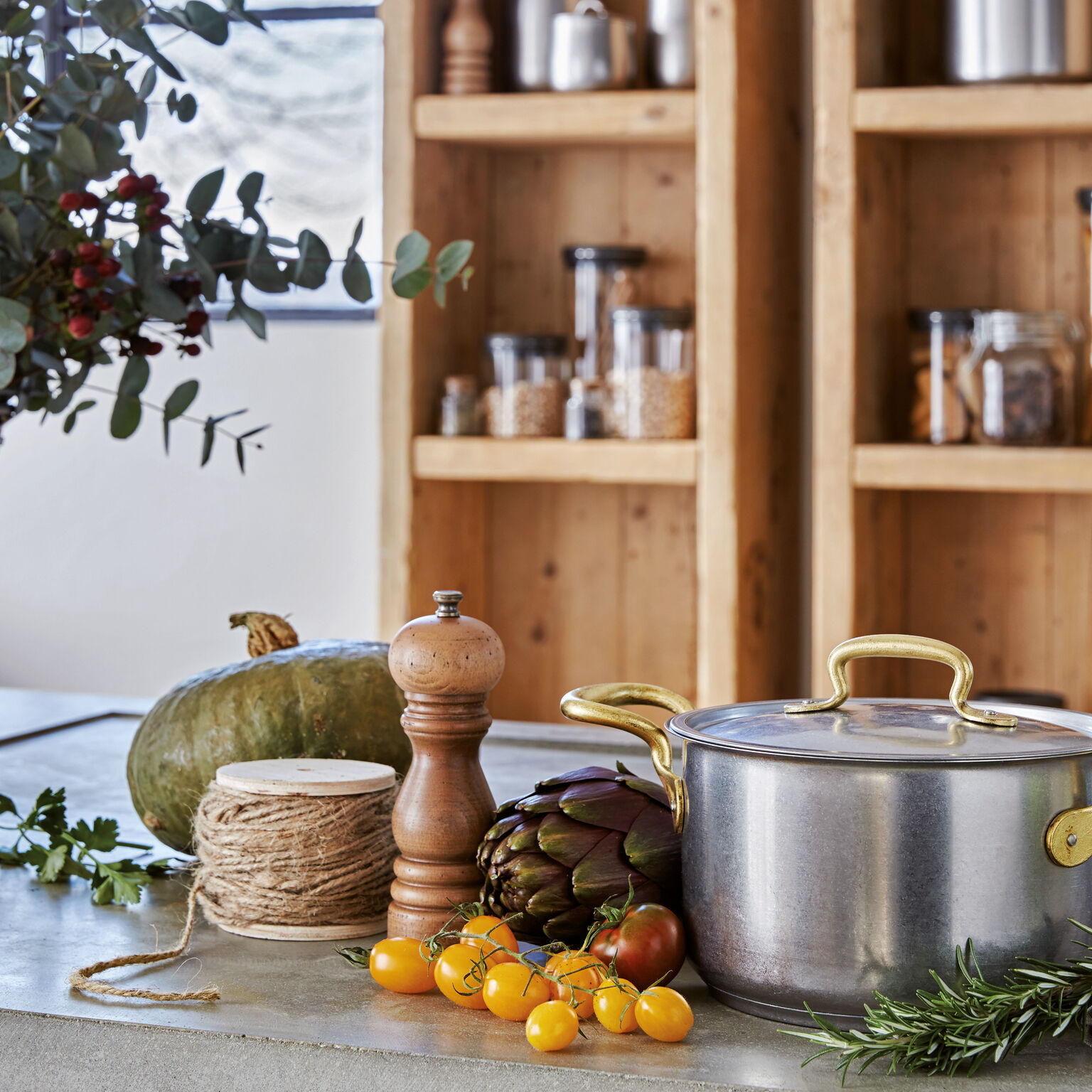 Stock pot , Vintage Steel Vintage, 1965 Vintage, Sambonet