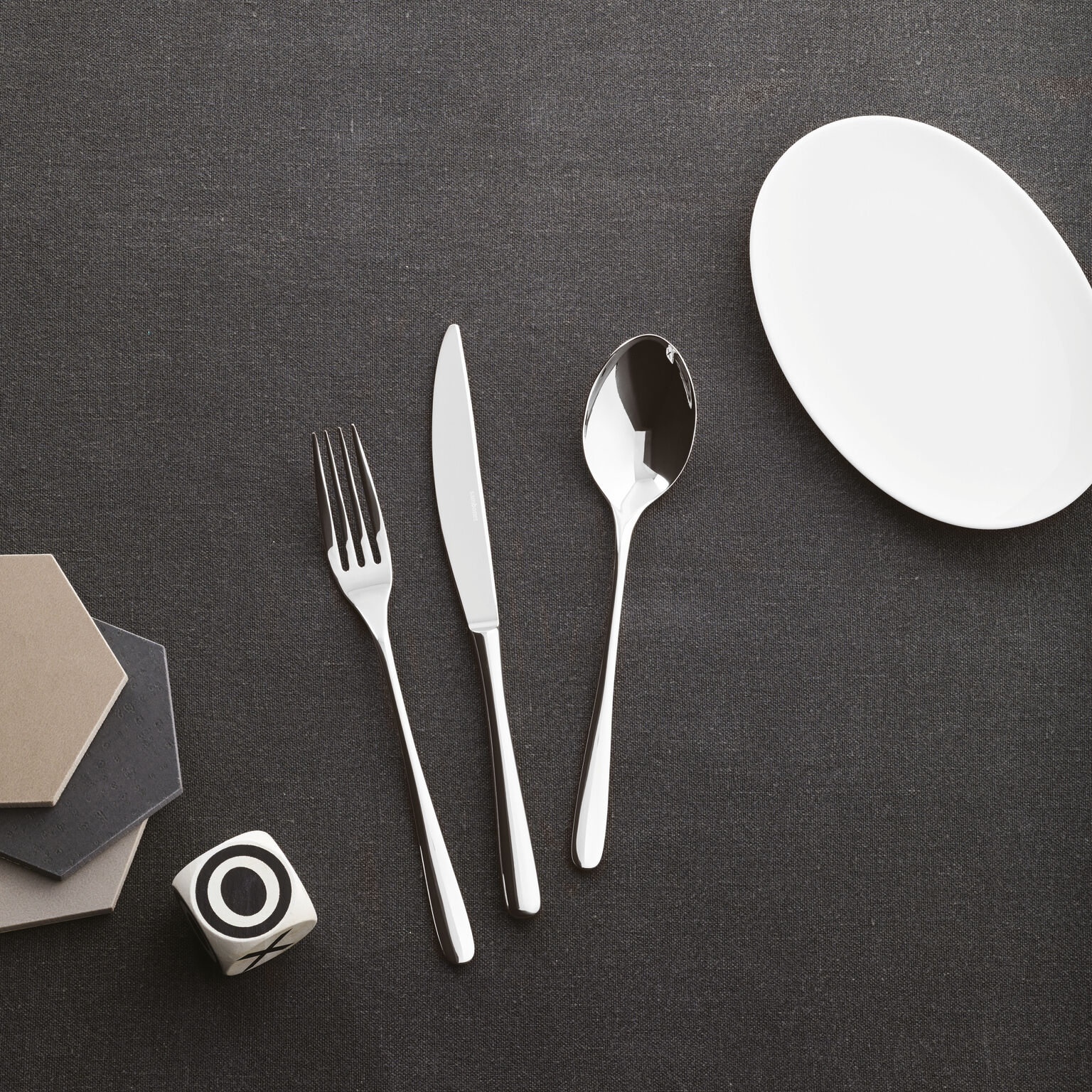 Flatware set, 60 pieces , Mirror Steel, Taste, Sambonet