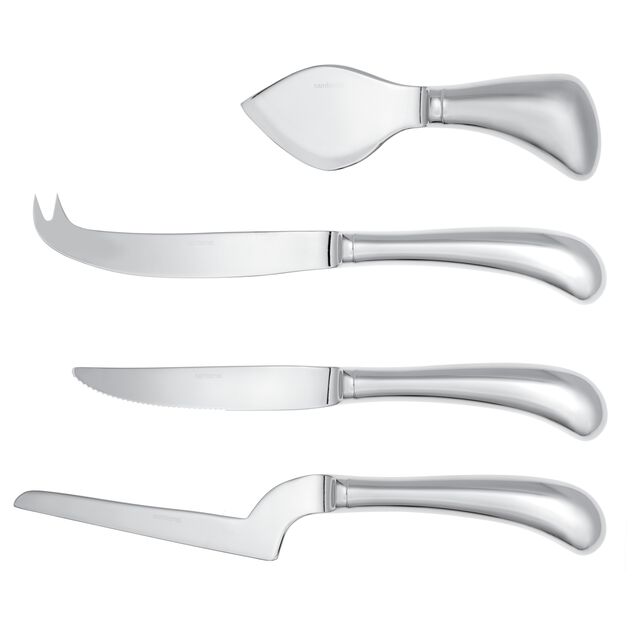 Cheese knife set 4 pieces  image number 0