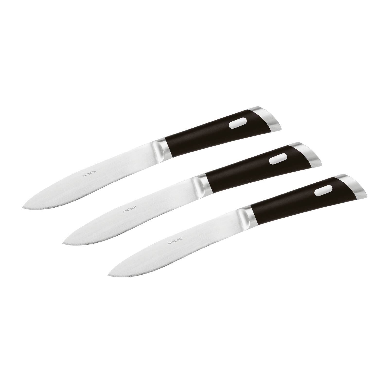 3 steak knives set  image number null