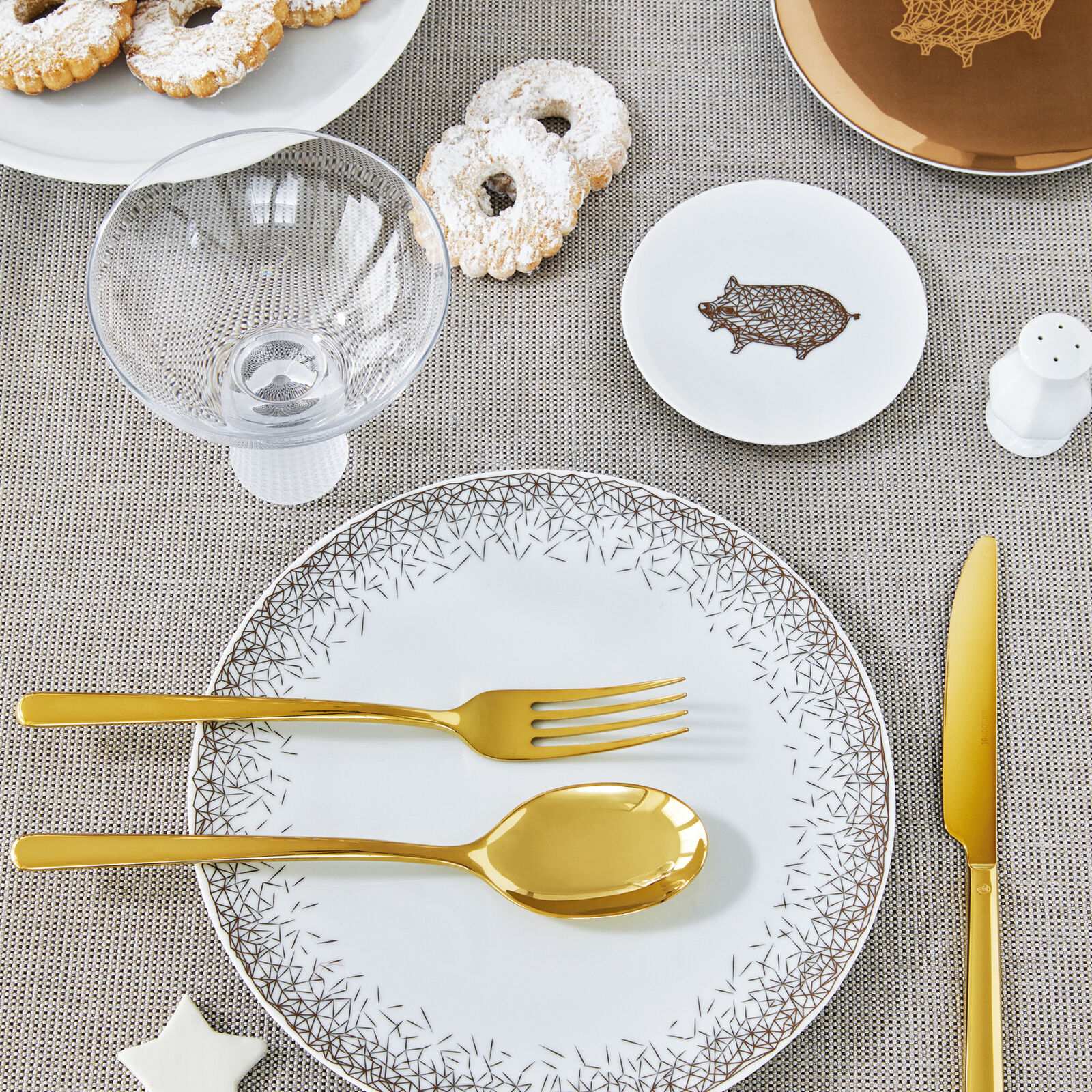 Flatware place setting, 5 pieces  image number null