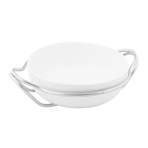 Spaghetti dish with holder 
