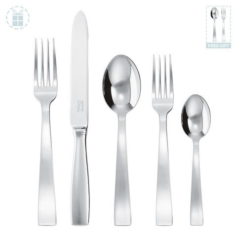 Flatware place setting, 20 pieces