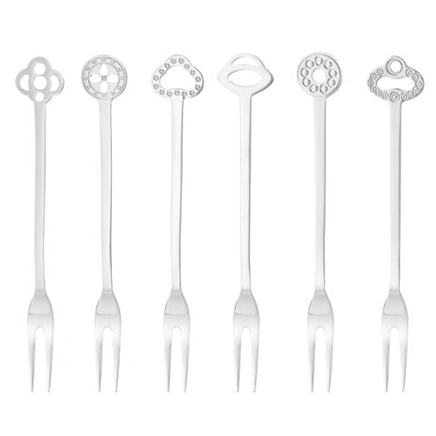6 party forks set 