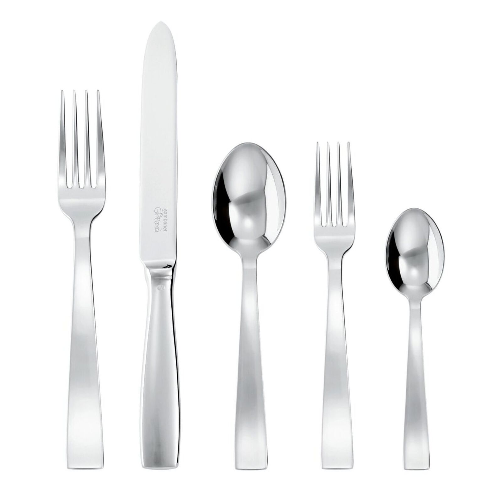 Flatware place setting, 5 pieces  image number null