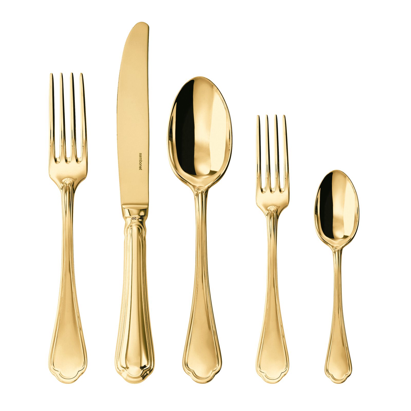 Flatware place setting, 5 pieces  image number null