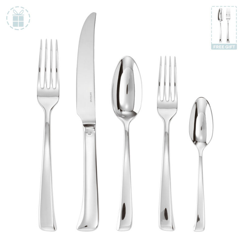 Flatware place setting, 20 pieces