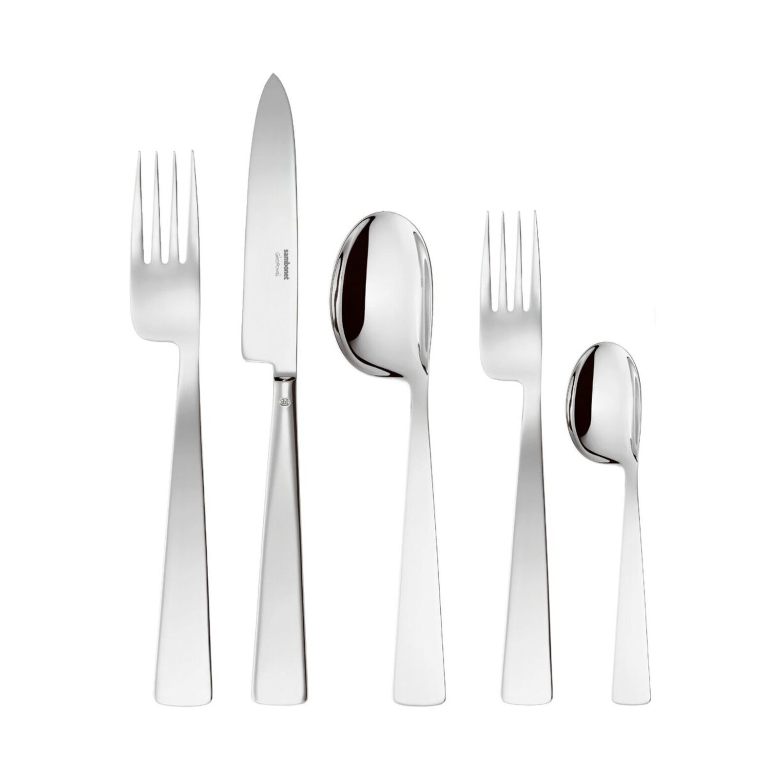 Flatware place setting, 5 pieces, Hollow Handle Orf&egrave;vre image number null