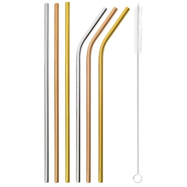 Straws with brush  image number 0