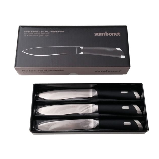 3 steak knives set  image number 6
