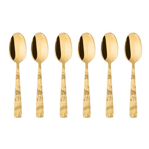 Espresso spoon set 6 pieces 